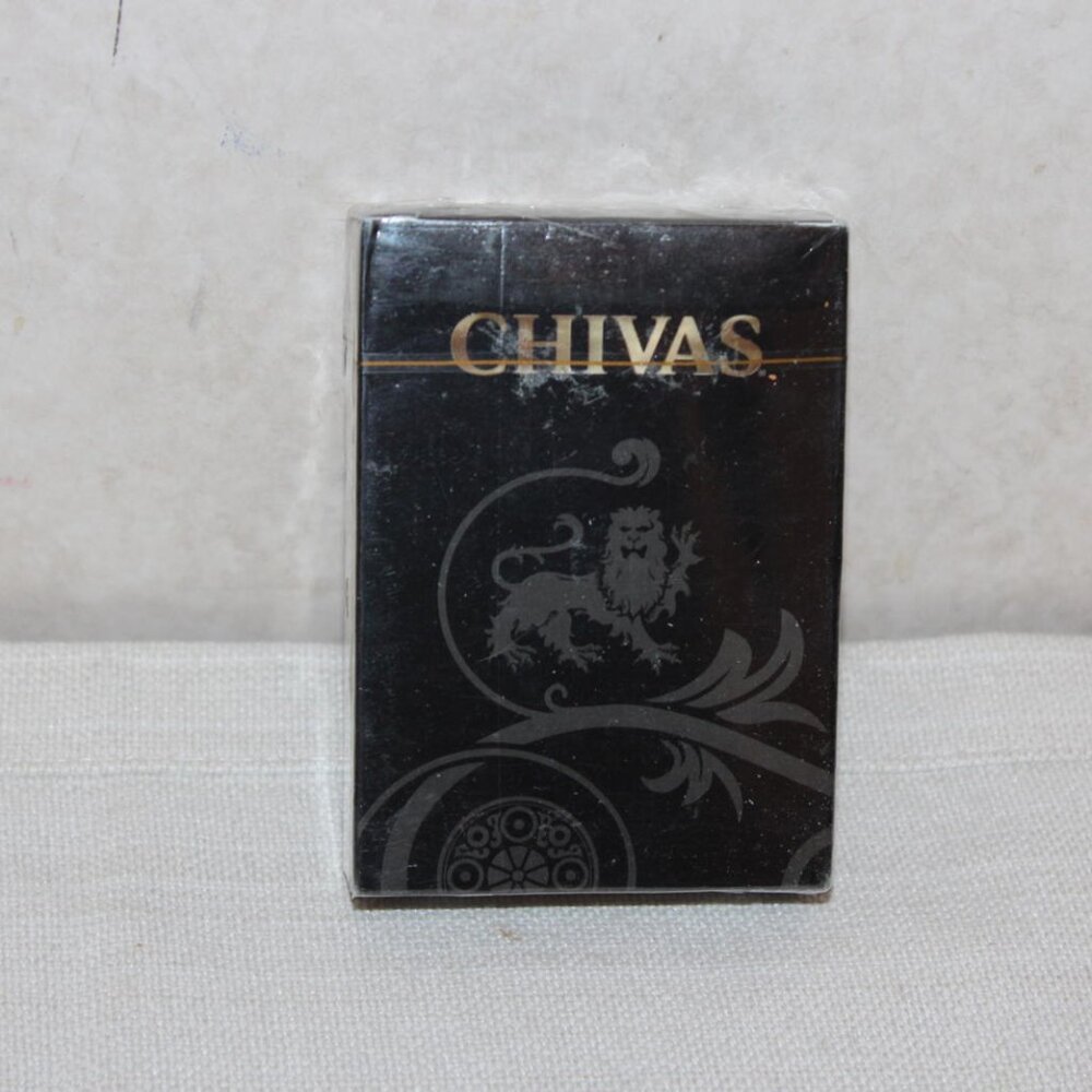 Vintage Sealed Chivas Regal Playing Cards – Collectible & Unopened